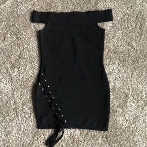 Forever 21 Contemporary - Mini Black Dress